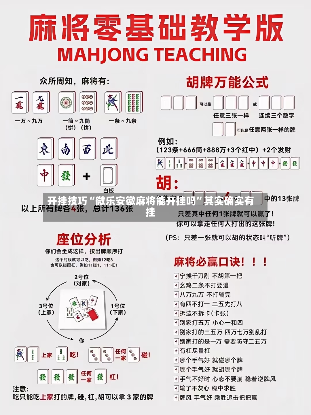 开挂技巧“微乐安徽麻将能开挂吗”其实确实有挂-第2张图片