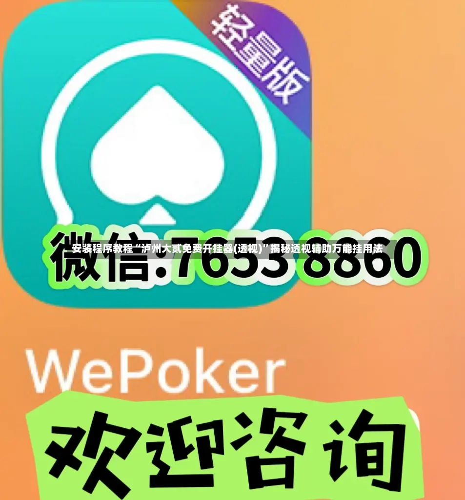 安装程序教程“泸州大贰免费开挂器(透视)”揭秘透视辅助万能挂用法