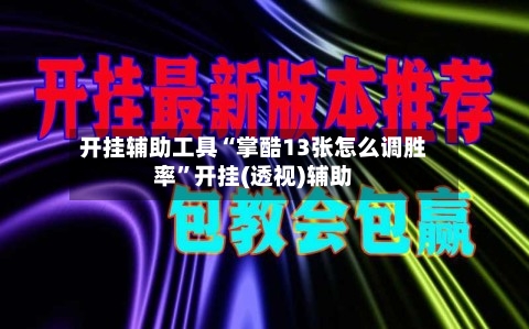 开挂辅助工具“掌酷13张怎么调胜率”开挂(透视)辅助-第3张图片