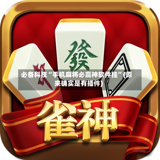 必备科技“手机麻将必赢神软件挂”(原来确实是有插件)-第2张图片