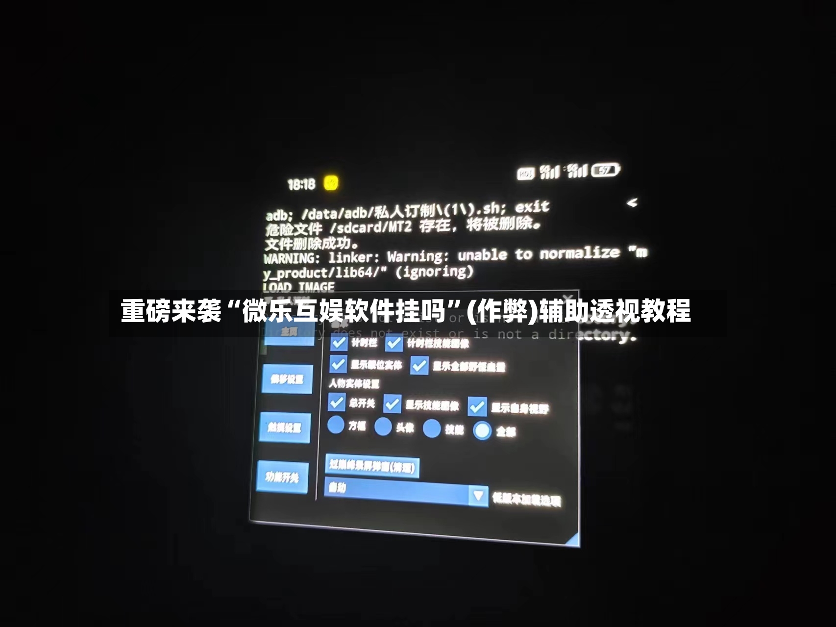 重磅来袭“微乐互娱软件挂吗”(作弊)辅助透视教程-第2张图片