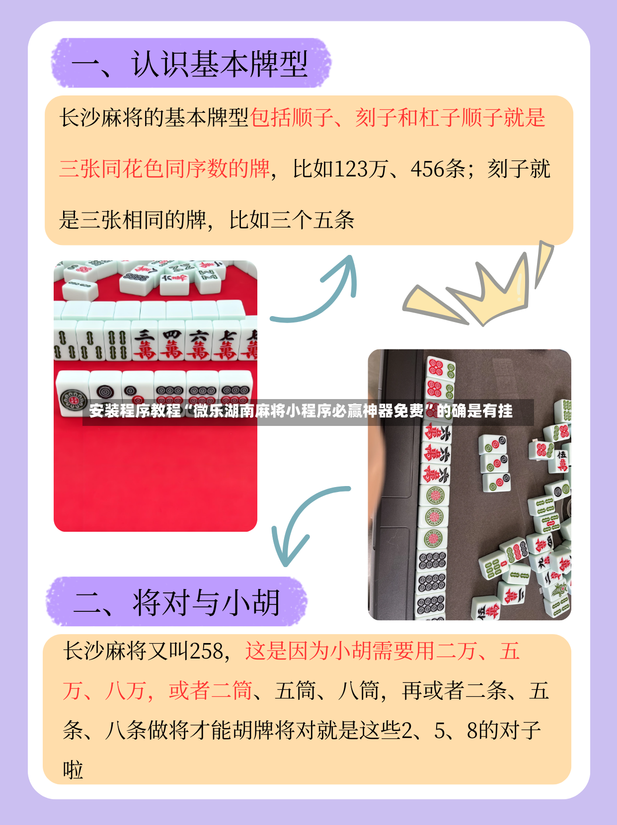 安装程序教程“微乐湖南麻将小程序必赢神器免费”的确是有挂