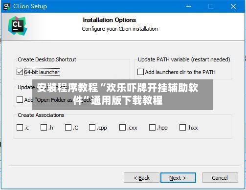 安装程序教程“欢乐吓牌开挂辅助软件”通用版下载教程-第3张图片
