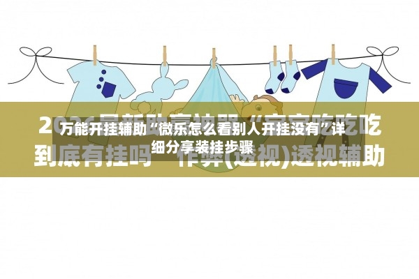 万能开挂辅助“微乐怎么看别人开挂没有”详细分享装挂步骤-第2张图片