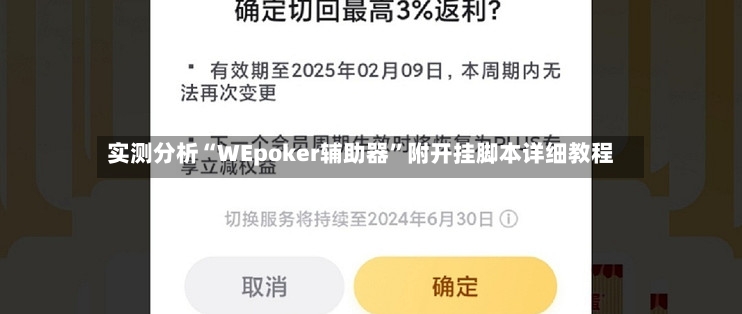实测分析“WEpoker辅助器”附开挂脚本详细教程-第3张图片
