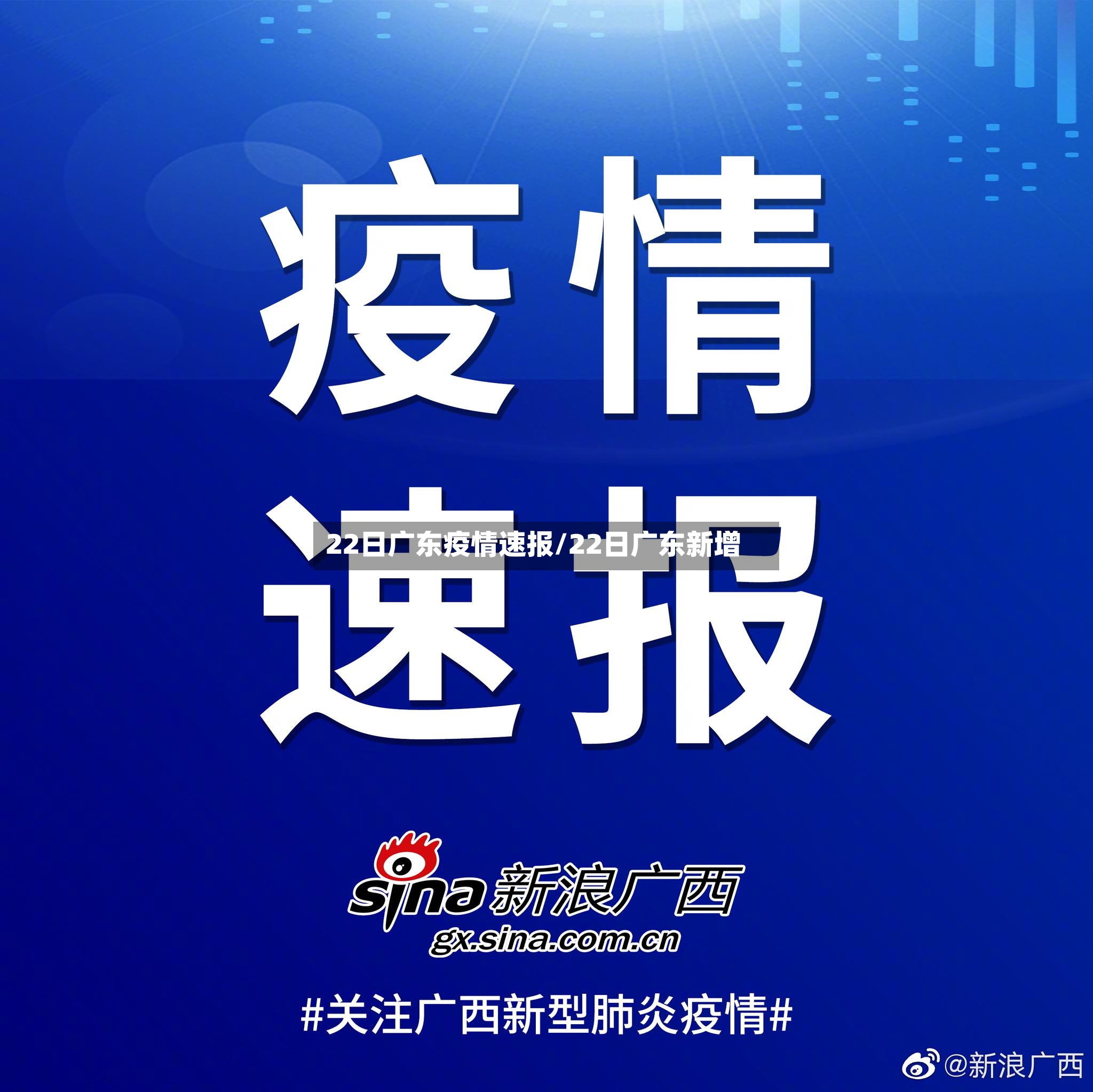 22日广东疫情速报/22日广东新增