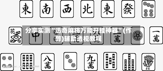 分享实测“迅奇麻将万能开挂神器”(作弊)辅助透视教程-第2张图片