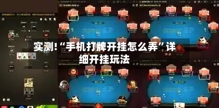 实测!“手机打牌开挂怎么弄	”详细开挂玩法-第2张图片