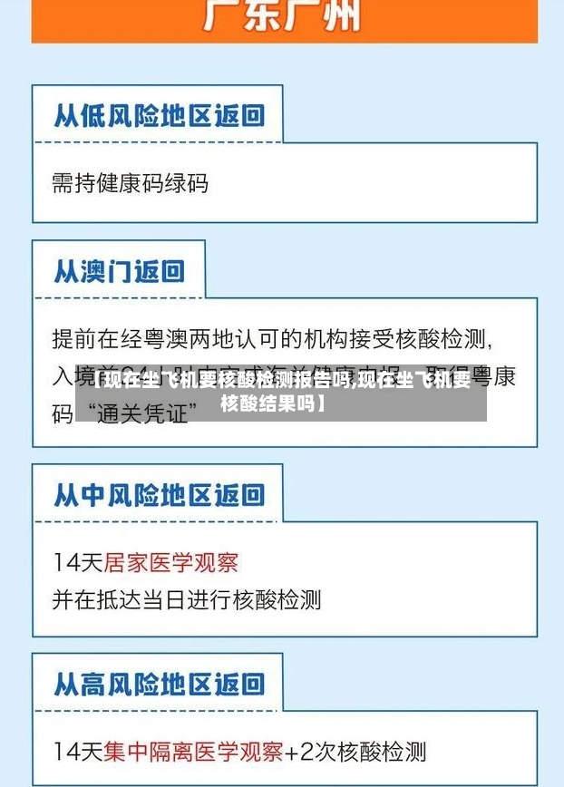 【现在坐飞机要核酸检测报告吗,现在坐飞机要核酸结果吗】