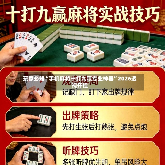 玩家必知“手机麻将十打九赢专业神器”2026透视开挂-第3张图片