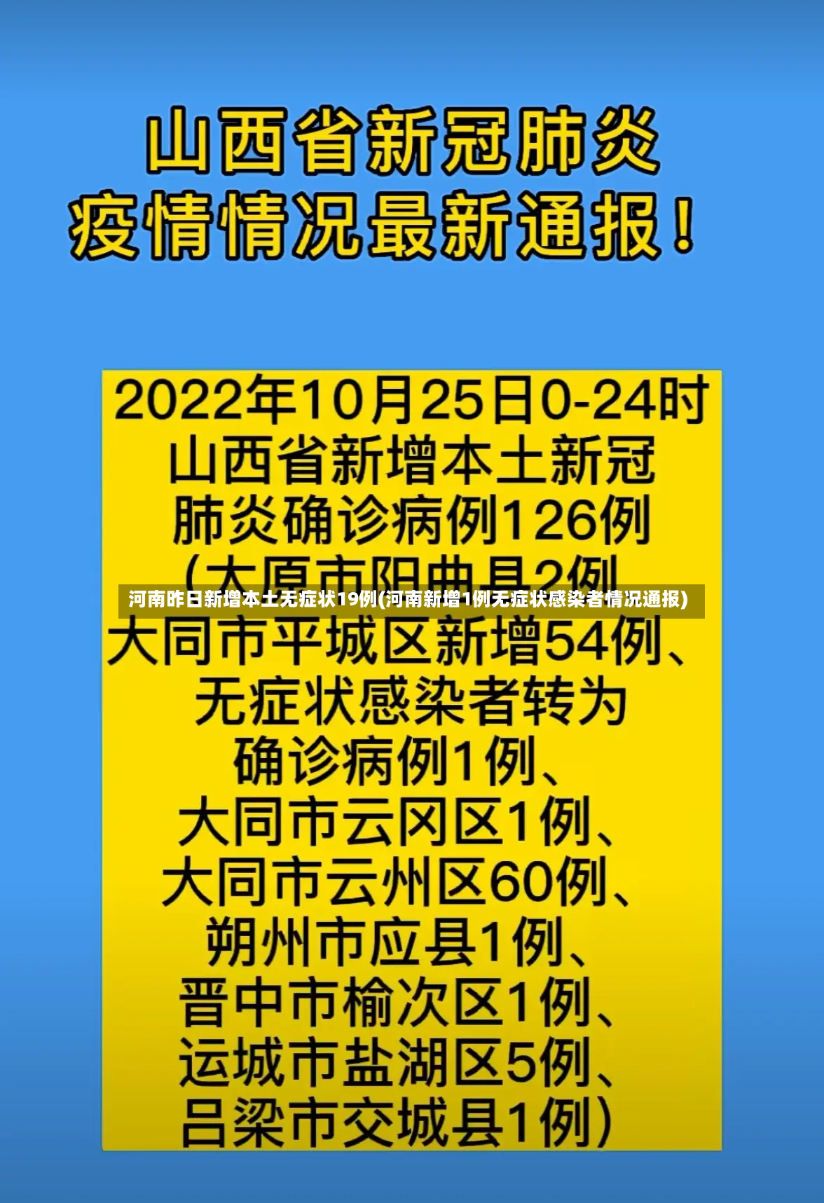 河南昨日新增本土无症状19例(河南新增1例无症状感染者情况通报)-第3张图片