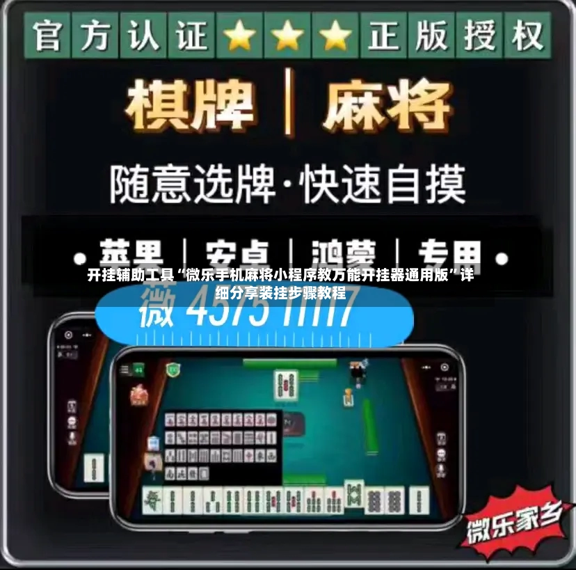 开挂辅助工具“微乐手机麻将小程序教万能开挂器通用版”详细分享装挂步骤教程-第2张图片