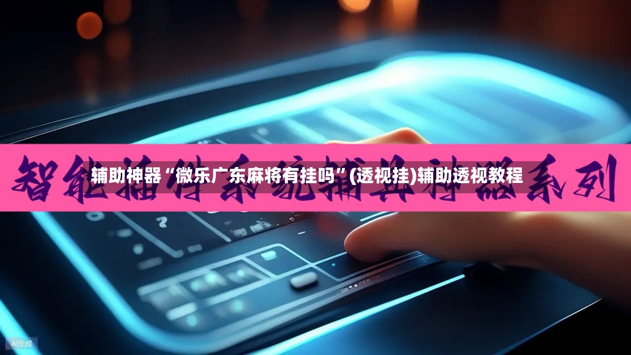 辅助神器“微乐广东麻将有挂吗”(透视挂)辅助透视教程
