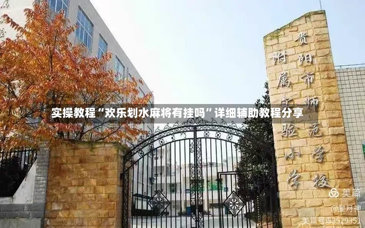 实操教程“欢乐划水麻将有挂吗”详细辅助教程分享-第3张图片