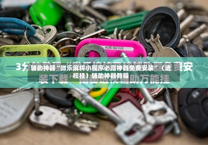 辅助神器“微乐麻将小程序必赢神器免费安装”（透视挂）辅助神器教程