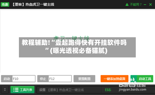教程辅助!“壹起跑得快有开挂软件吗”(曝光透视必备猫腻)-第2张图片