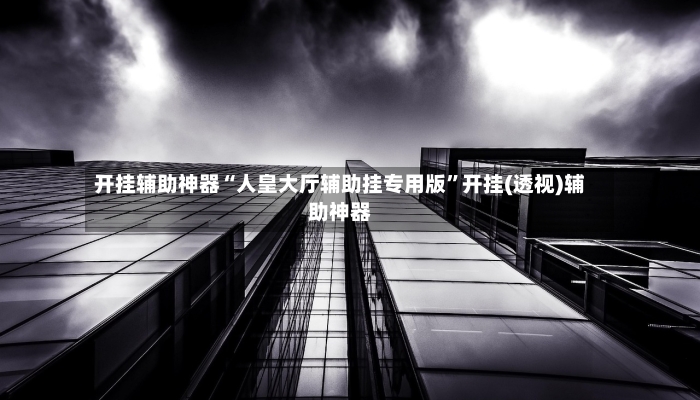开挂辅助神器“人皇大厅辅助挂专用版”开挂(透视)辅助神器