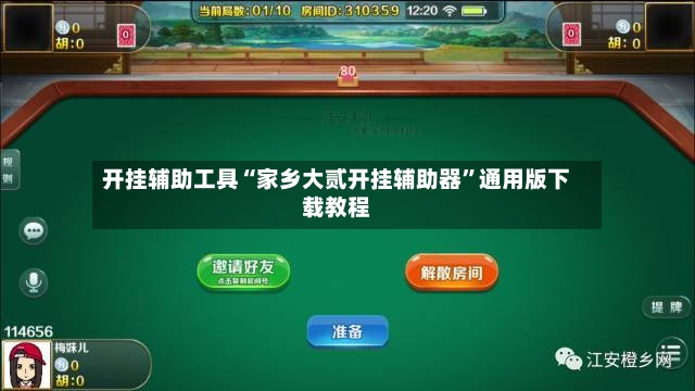 开挂辅助工具“家乡大贰开挂辅助器”通用版下载教程