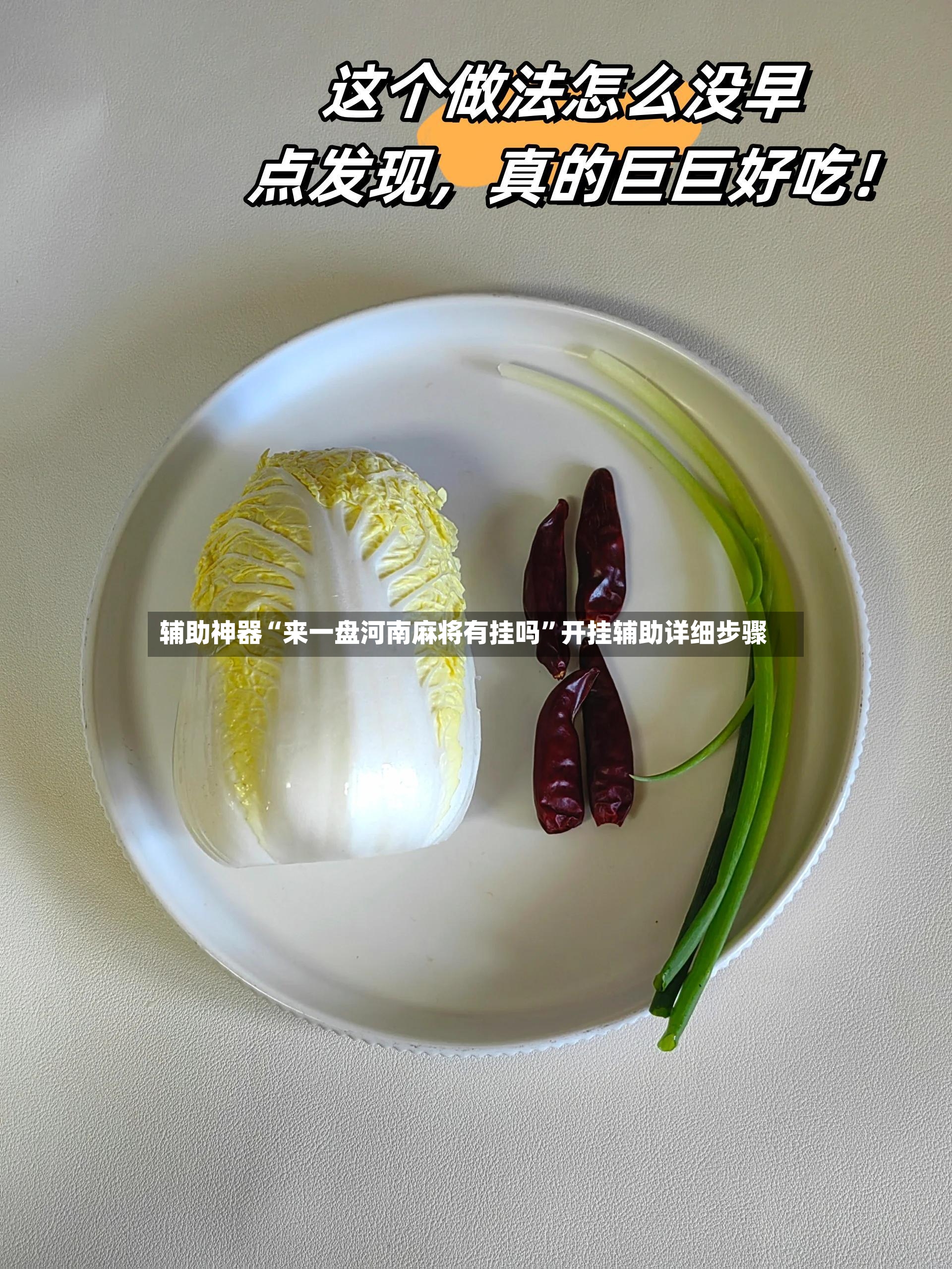 辅助神器“来一盘河南麻将有挂吗”开挂辅助详细步骤