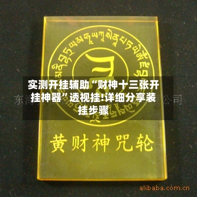 实测开挂辅助“财神十三张开挂神器”透视挂!详细分享装挂步骤-第3张图片