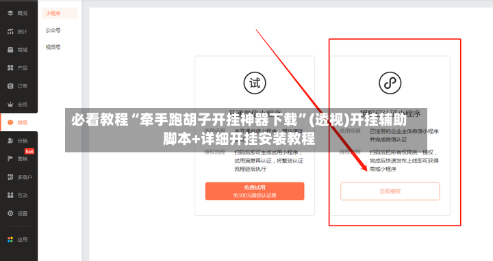 必看教程“牵手跑胡子开挂神器下载”(透视)开挂辅助脚本+详细开挂安装教程-第3张图片