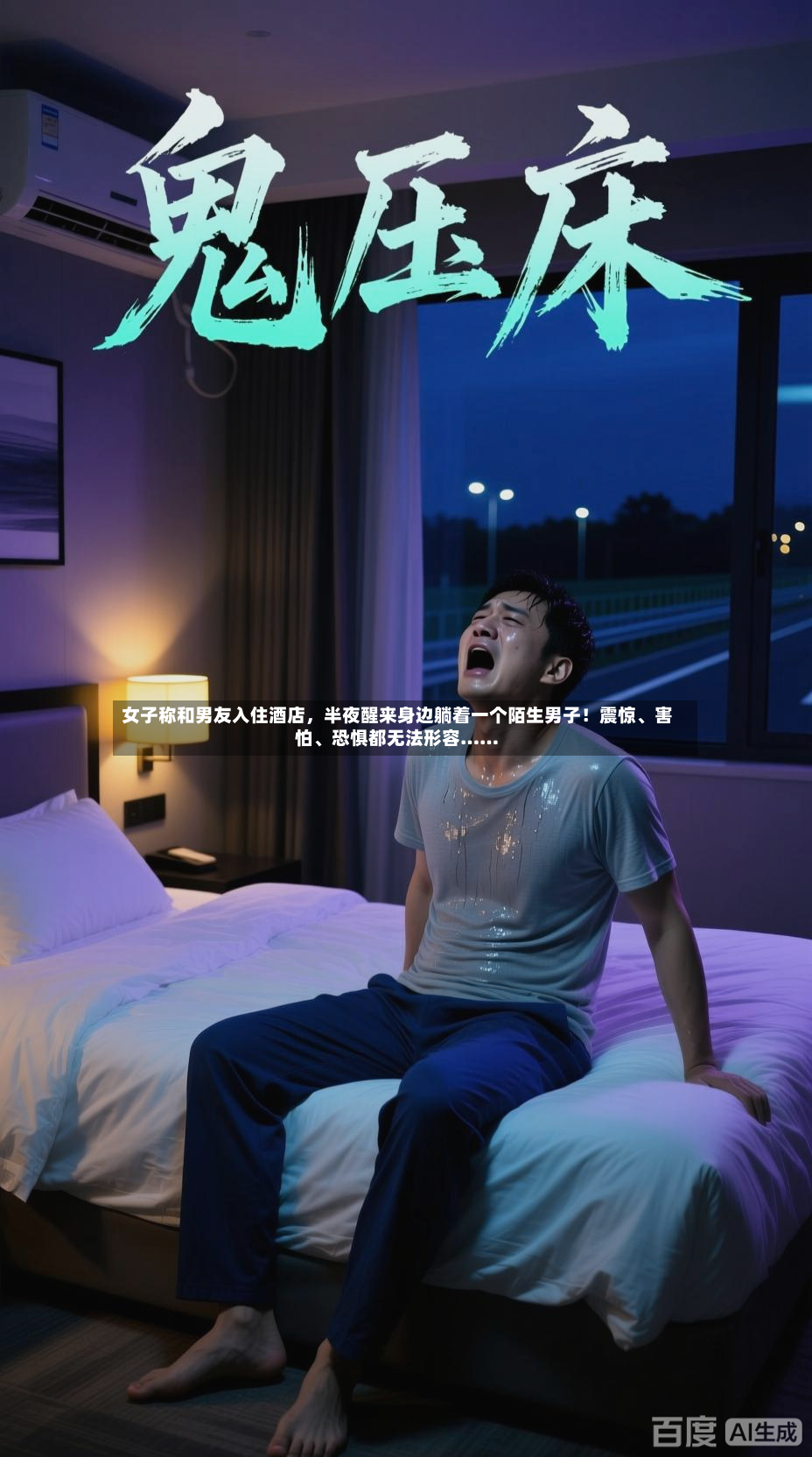 女子称和男友入住酒店，半夜醒来身边躺着一个陌生男子！震惊、害怕	、恐惧都无法形容……-第2张图片