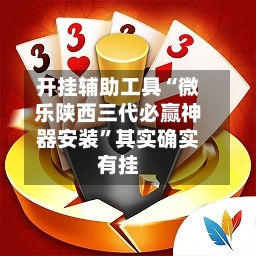 开挂辅助工具“微乐陕西三代必赢神器安装”其实确实有挂-第3张图片