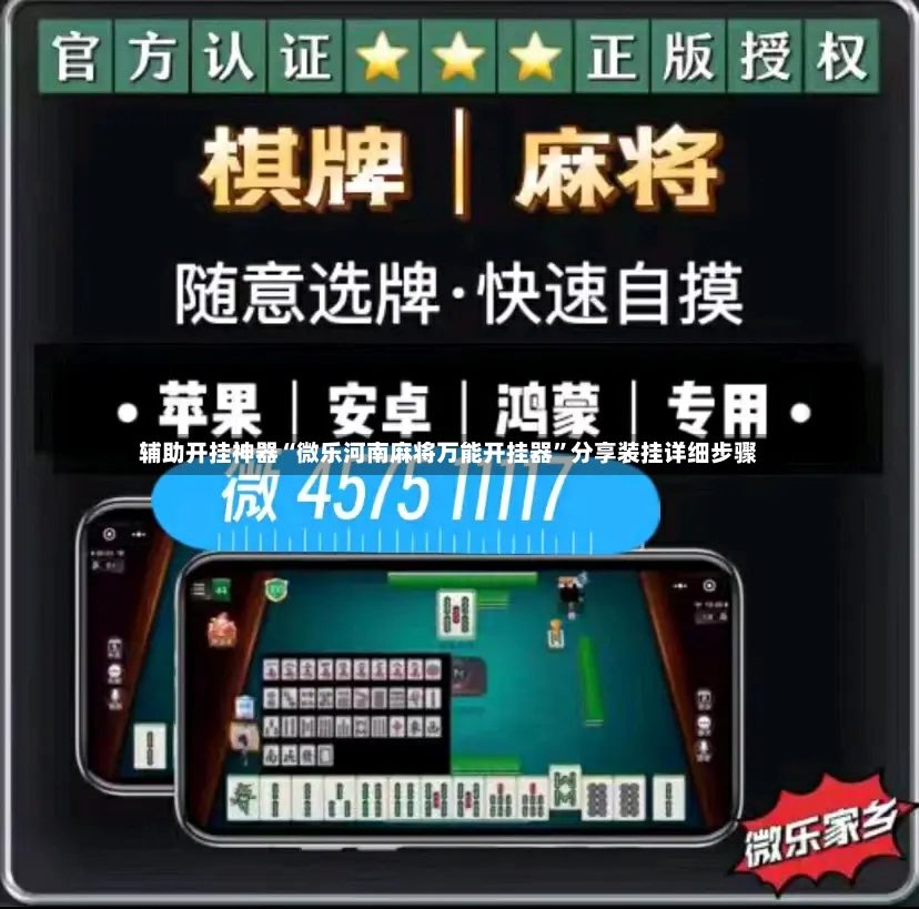 辅助开挂神器“微乐河南麻将万能开挂器”分享装挂详细步骤-第3张图片