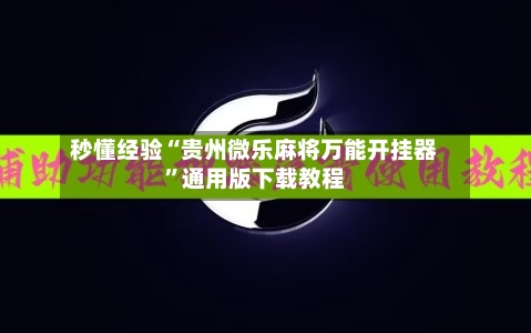 秒懂经验“贵州微乐麻将万能开挂器”通用版下载教程-第3张图片