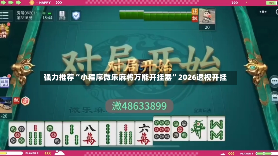 强力推荐“小程序微乐麻将万能开挂器”2026透视开挂