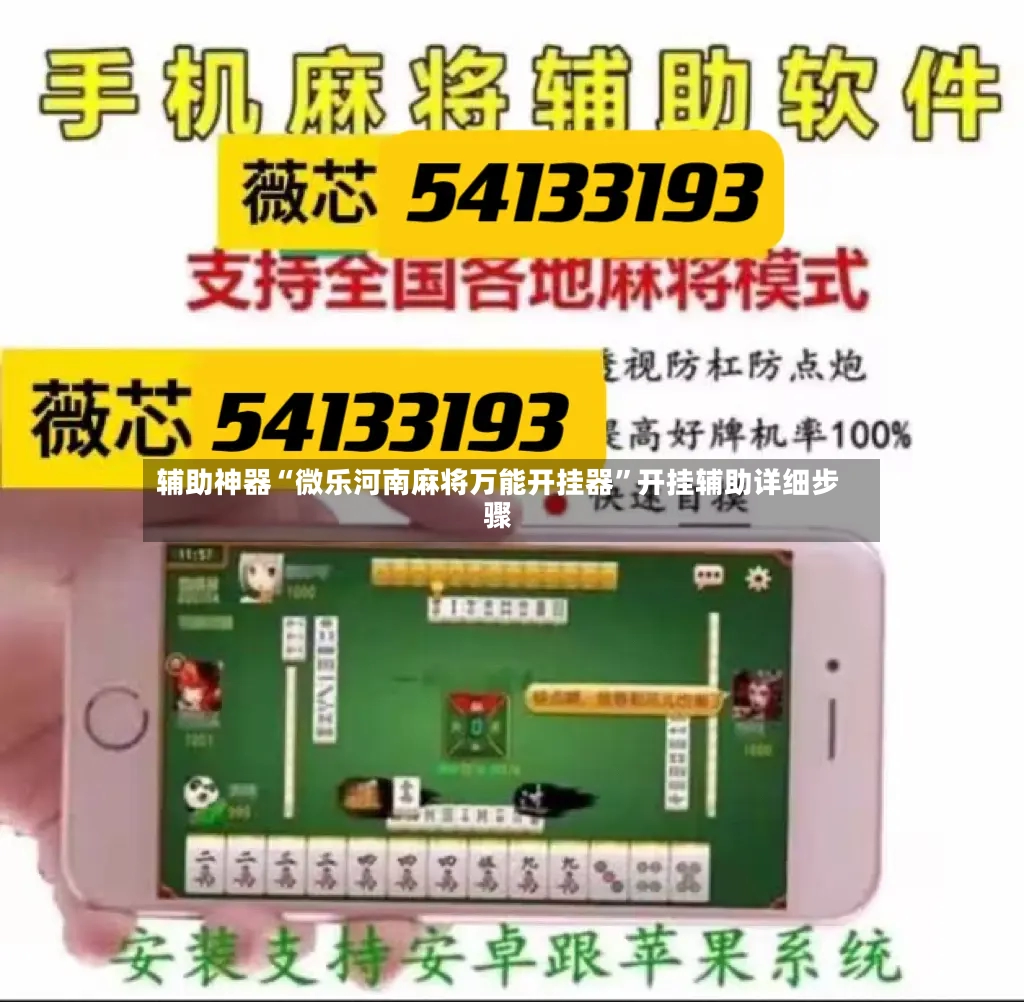 辅助神器“微乐河南麻将万能开挂器”开挂辅助详细步骤