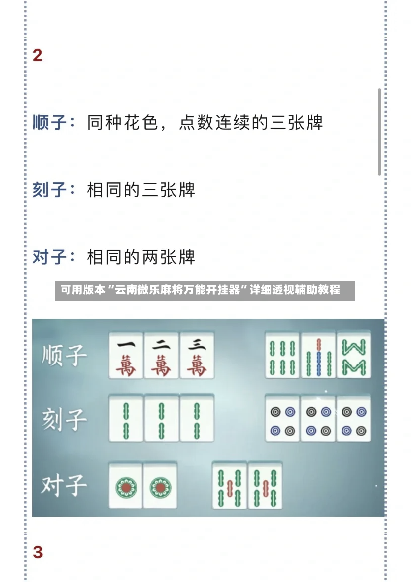 可用版本“云南微乐麻将万能开挂器”详细透视辅助教程-第2张图片