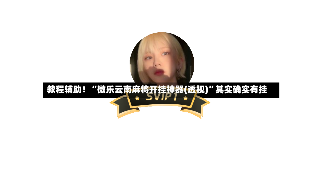 教程辅助！“微乐云南麻将开挂神器(透视)”其实确实有挂-第3张图片