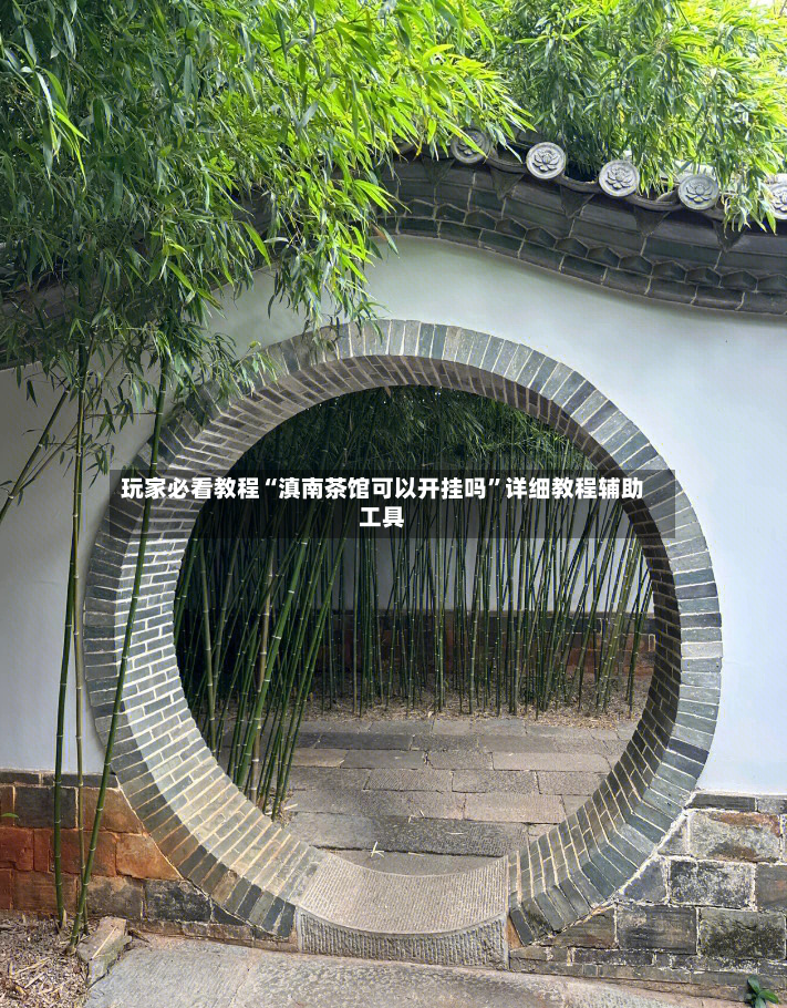 玩家必看教程“滇南茶馆可以开挂吗	”详细教程辅助工具-第2张图片