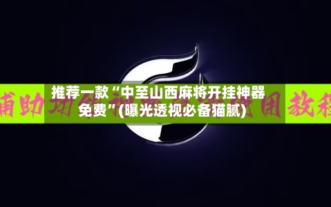 推荐一款“中至山西麻将开挂神器免费”(曝光透视必备猫腻)-第3张图片