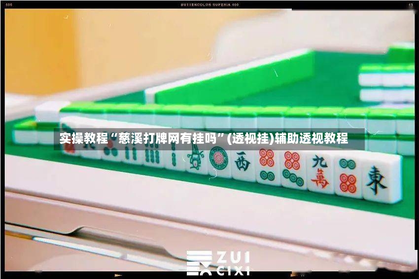 实操教程“慈溪打牌网有挂吗”(透视挂)辅助透视教程