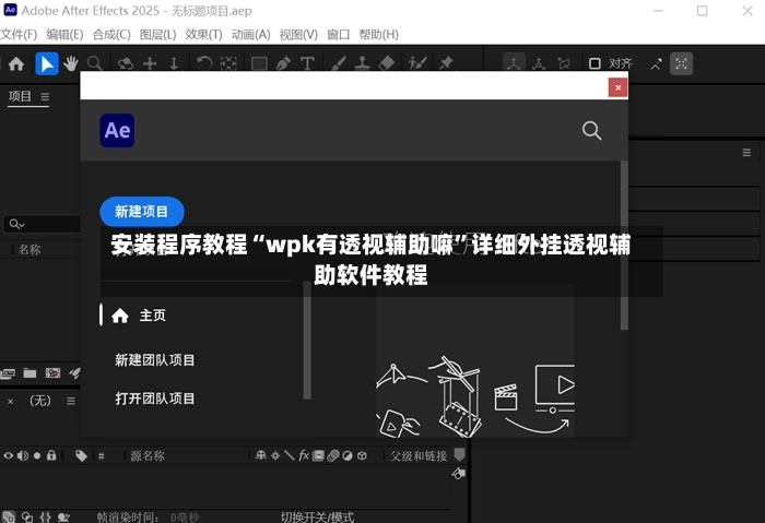 安装程序教程“wpk有透视辅助嘛”详细外挂透视辅助软件教程