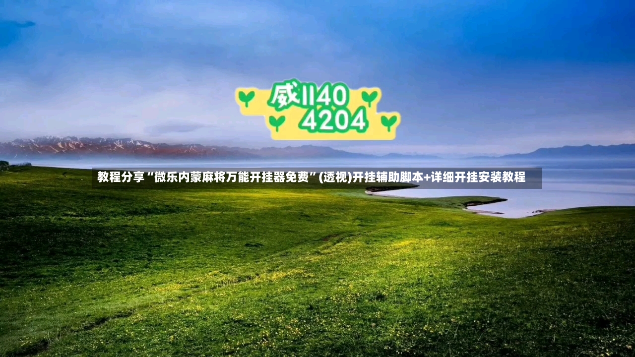 教程分享“微乐内蒙麻将万能开挂器免费	”(透视)开挂辅助脚本+详细开挂安装教程-第2张图片