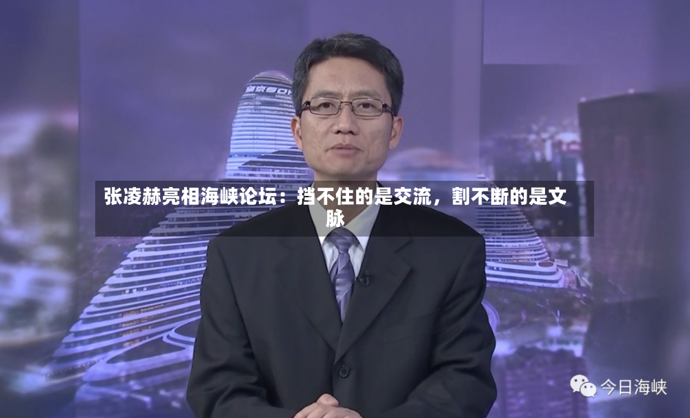 张凌赫亮相海峡论坛：挡不住的是交流	，割不断的是文脉-第2张图片