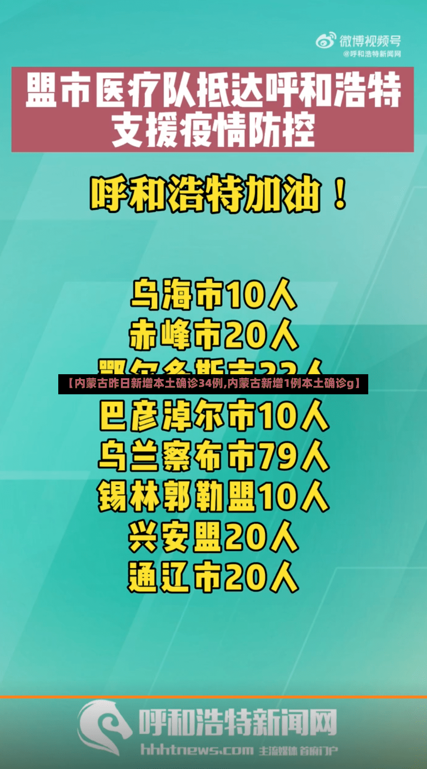 【内蒙古昨日新增本土确诊34例,内蒙古新增1例本土确诊g】