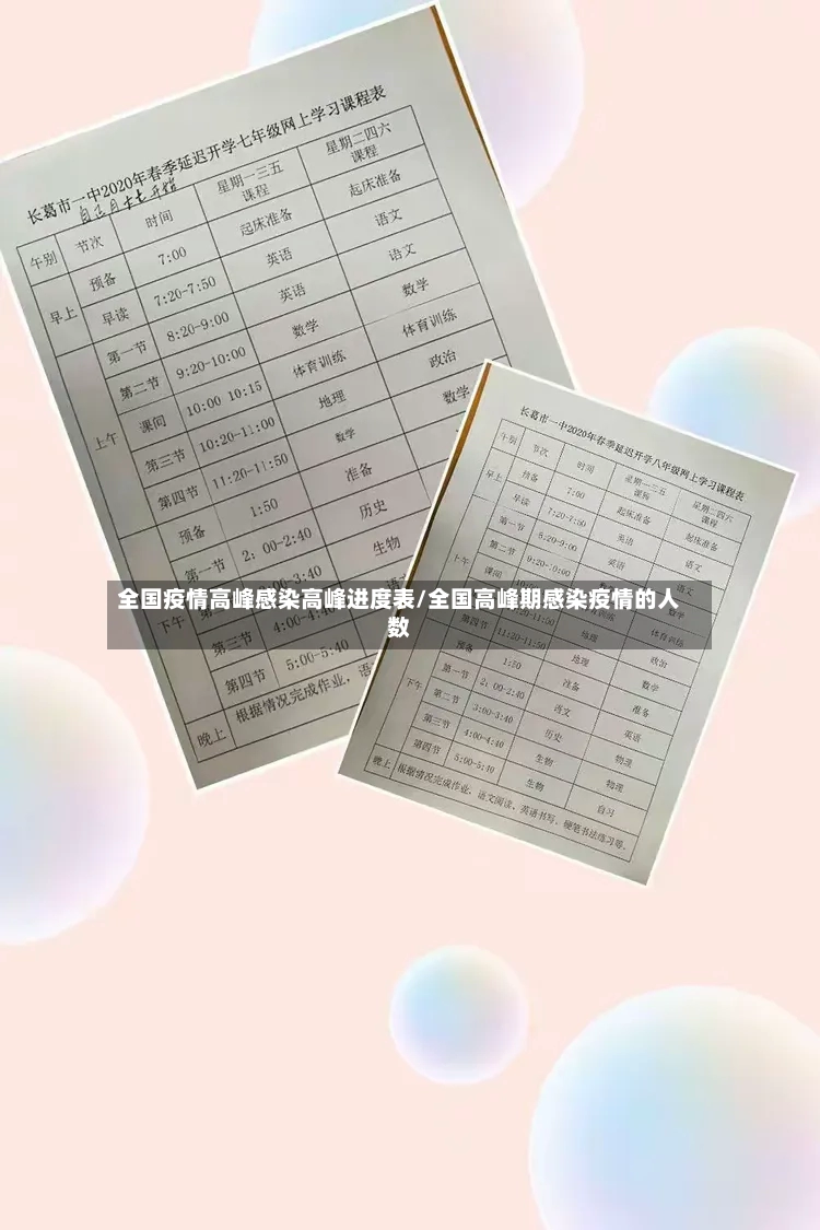 全国疫情高峰感染高峰进度表/全国高峰期感染疫情的人数