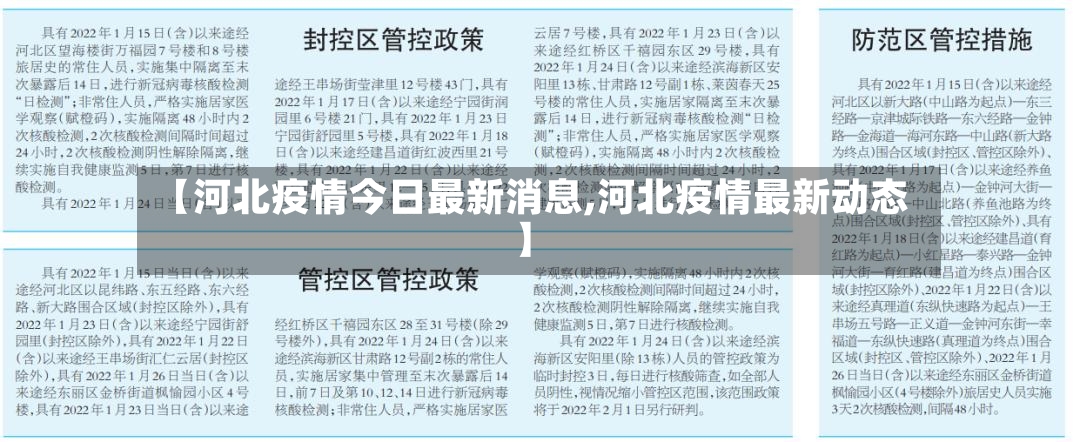 【河北疫情今日最新消息,河北疫情最新动态】-第2张图片