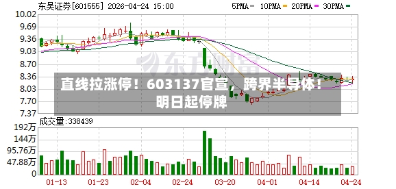 直线拉涨停！603137官宣，跨界半导体！明日起停牌-第2张图片