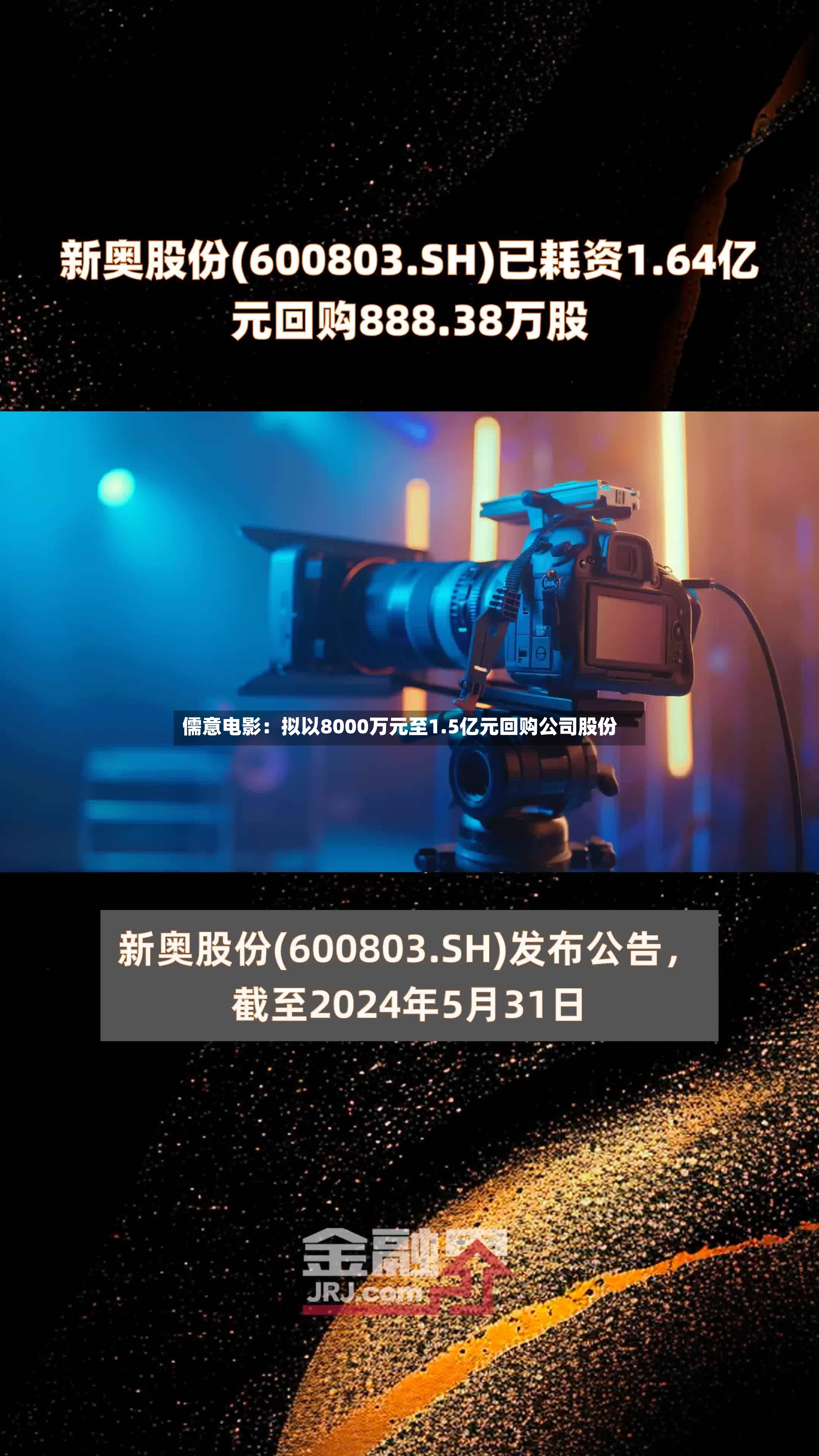 儒意电影：拟以8000万元至1.5亿元回购公司股份-第2张图片