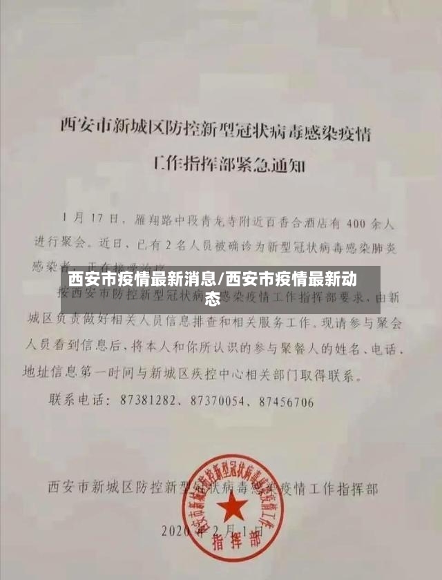 西安市疫情最新消息/西安市疫情最新动态
