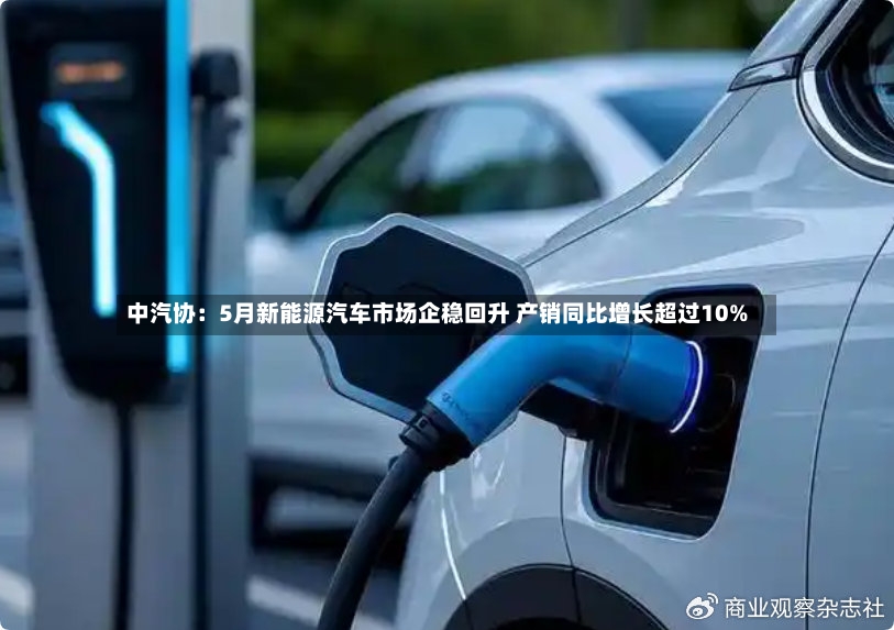 中汽协：5月新能源汽车市场企稳回升 产销同比增长超过10%-第3张图片