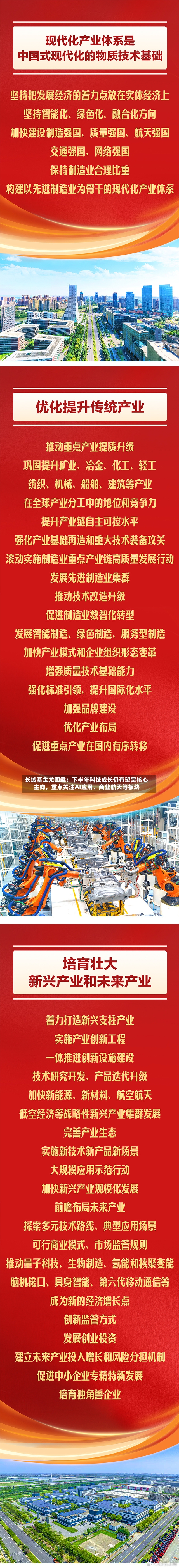 长城基金尤国梁：下半年科技成长仍有望是核心主线，重点关注AI应用	、商业航天等板块-第3张图片