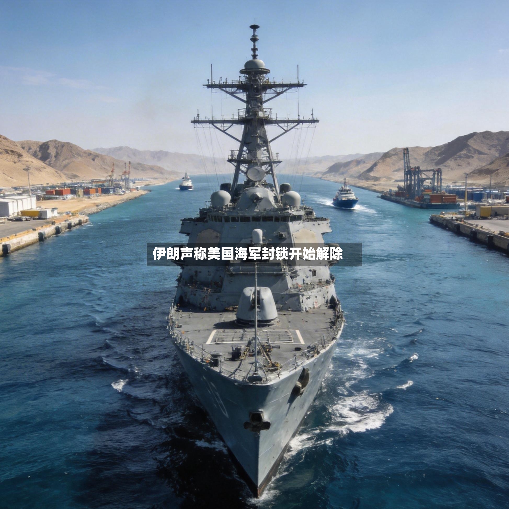 伊朗声称美国海军封锁开始解除