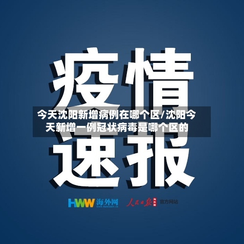 今天沈阳新增病例在哪个区/沈阳今天新增一例冠状病毒是哪个区的