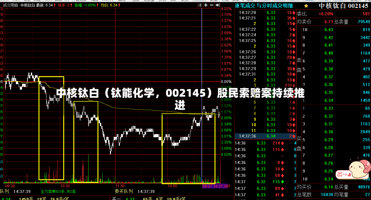 中核钛白（钛能化学，002145）股民索赔案持续推进-第2张图片